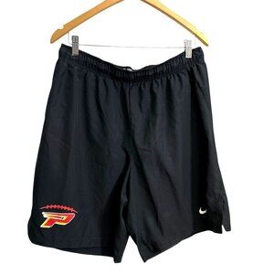 Nike Dri-Fit Black Athletic Shorts XL With Logo